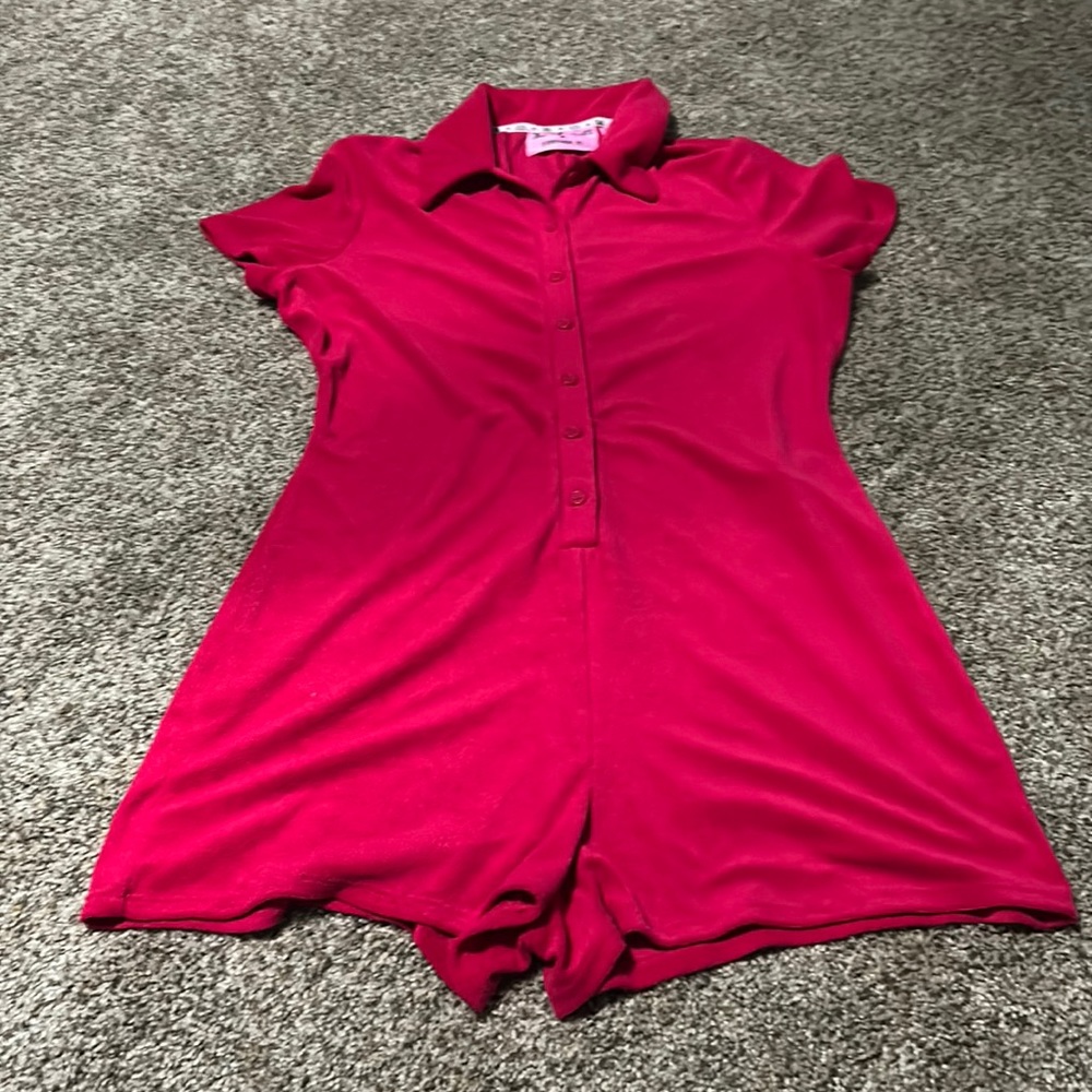 Pink juicy couture one piece